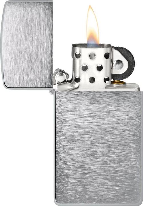 Actual product image Zippo Slim Chrome Brushed