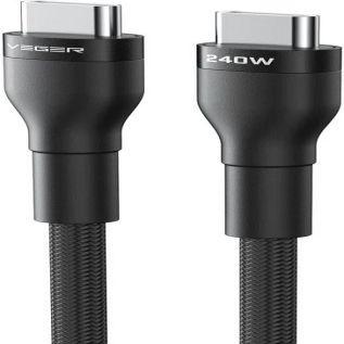 Produktbild Veger Cable Cable Typ C to Typ C PD 5A 240W CC03 1,5 m black (1.50 m, 240 W)