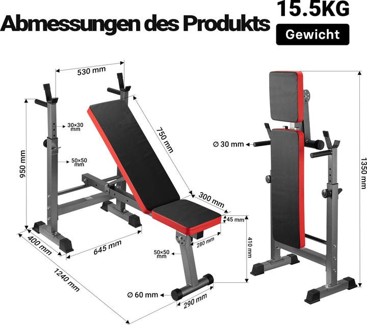 Actual product image Wiltec Training bench