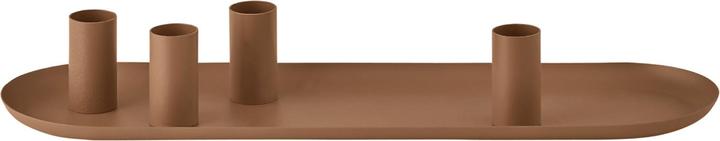 Actual product image Blomus LOHA Kerzenhalter oval amber brown 37cm