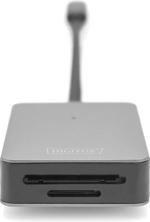Produktbild Digitus USB-C Card Reader, 2 Port, High Speed (USB 2.0)