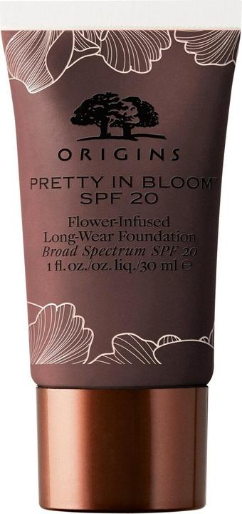 Immagine prodotto Origins Pretty In Bloom Flower-Infused Long-Wear Foundation SPF 20 1oz 740 Very Deep Cool (740 Cool molto profondo)