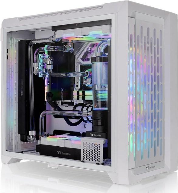 Actual product image Thermaltake Go CTE C750 TG Full Tower "ARGB Snow" White retail (ATX, mATX, Mini-ITX, E-ATX, SSI EEB)