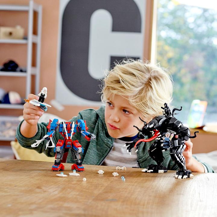 Actual product image LEGO Spider Mech vs. Venom (76115, LEGO Marvel)