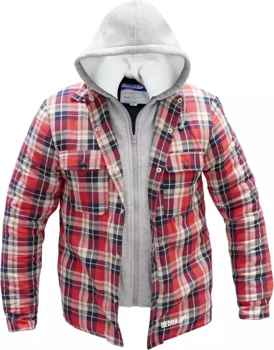 Produktbild Dedra Isoliertes Flanell-Sweatshirt mit Kapuze, Grösse M (M)