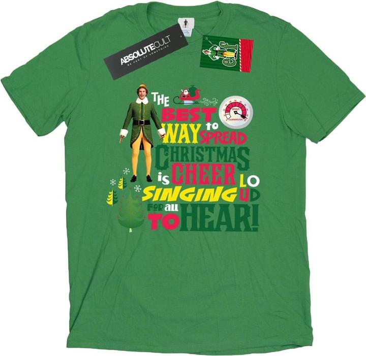 Produktbild Elf Christmas Cheer TShirt (XXL)