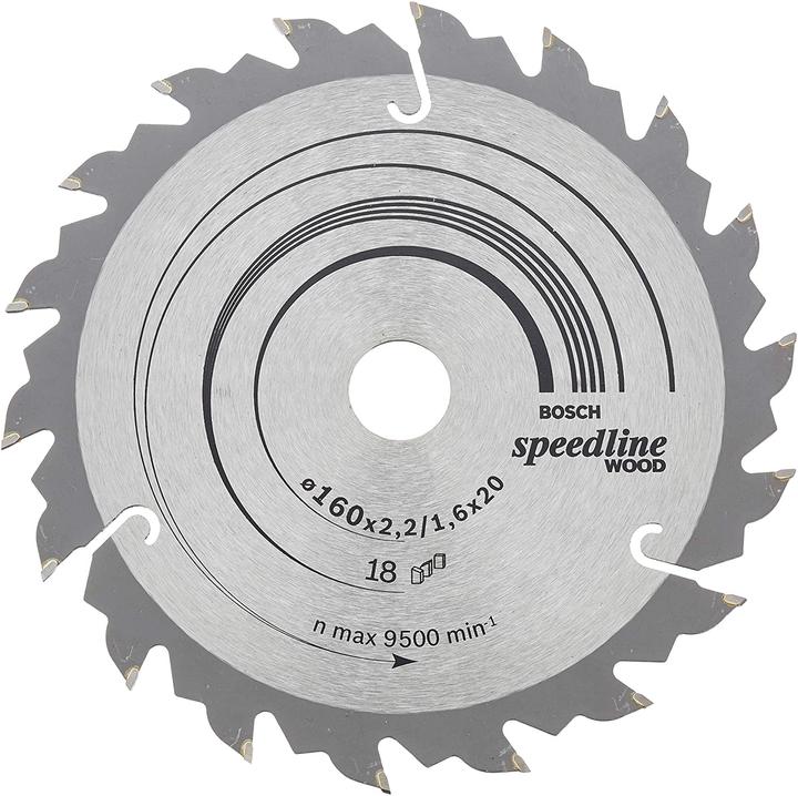 Actual product image Bosch Professional Zubehör PRO Wood circular saw blade, 160 x 2.2 x 20 mm