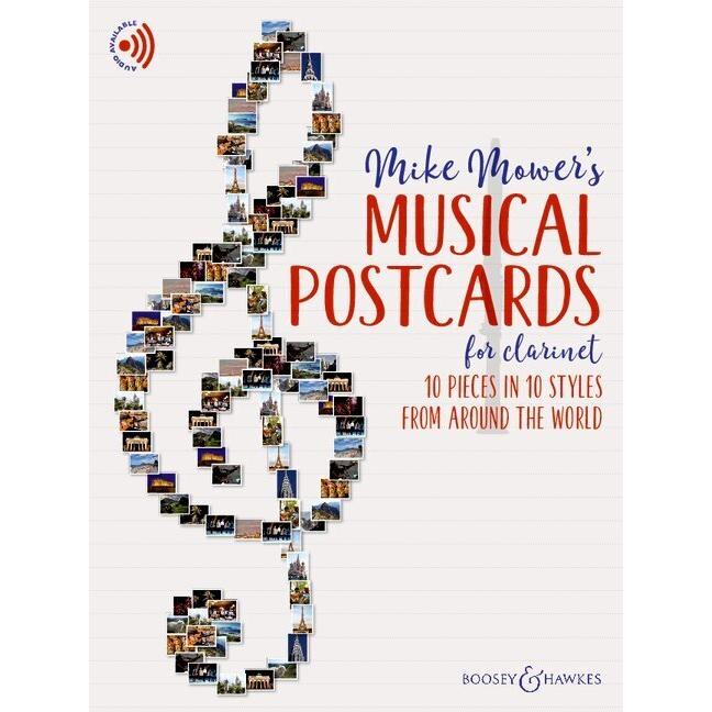 Musical Postcards for Clarinet, Sachbücher von Mike Mower