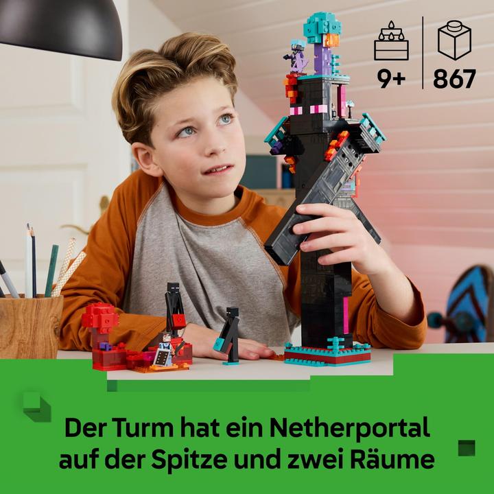 Productafbeelding LEGO Der Enderman-Turm (21279, LEGO Minecraft)