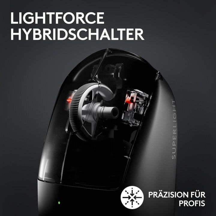 Produktbild Logitech G Pro X Superlight 2 (Kabelgebunden, Kabellos)
