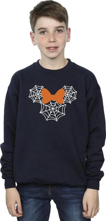 Actual product image Disney Boys Minnie Mouse Spider Web Head Sweatshirt (152, 158)