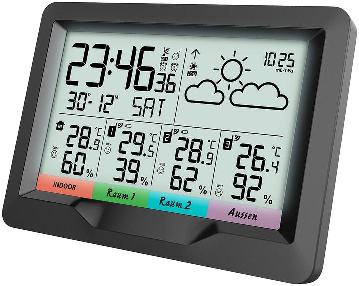 Actual product image Infactory Radio weather station with 3 radio sensors