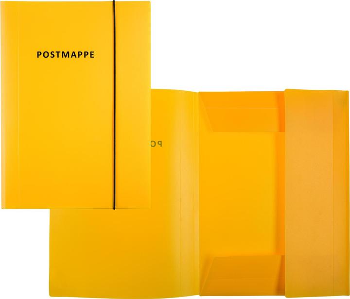 Image du produit Idena Chemise à courrier A4 PP avec élastique jaune (A4, 1x)