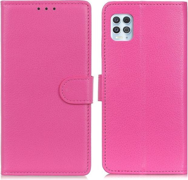 Produktbild MU Classic Litchi Leder Bookcover Series (Motorola Moto G100)