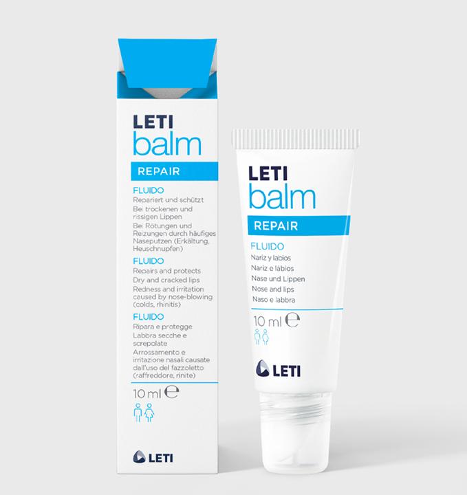 Actual product image Leti LETIbalm Repair Fluido for nose and lips, 10 ml solution (10 ml)