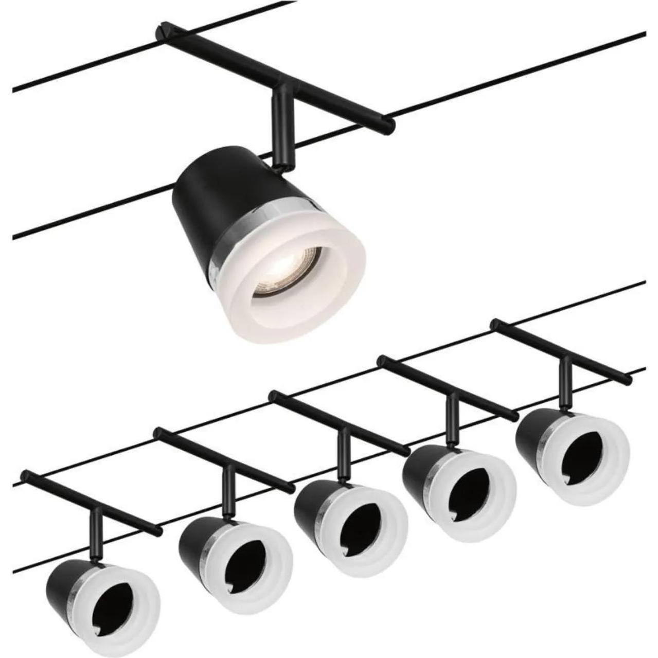 Paulmann, Wandleuchte + Deckenleuchte, Wire System Cone (GU5.3)