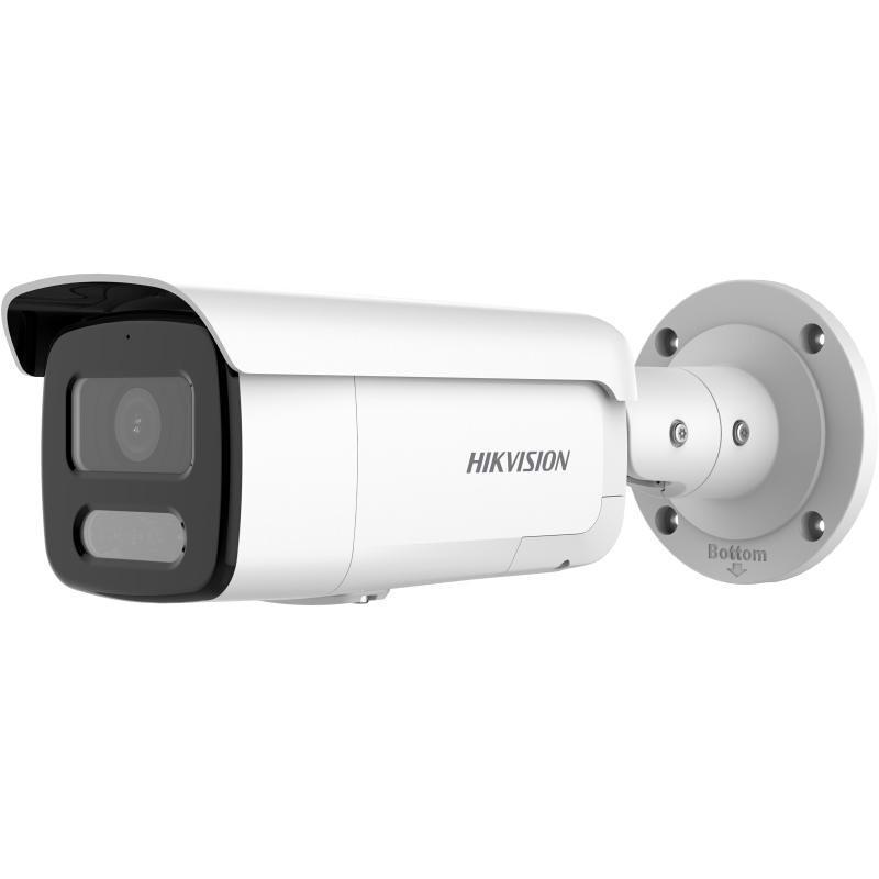 Hikvision DS-2CD2T47G2H-LISU/SL(2.8mm)(eF) Bullet 4MP Smart Hybrid Light, Netzwerkkamera, Weiss