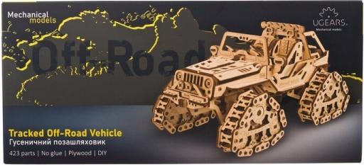 Actual product image Ugears 70204 Tracked Off-Road Vehicle