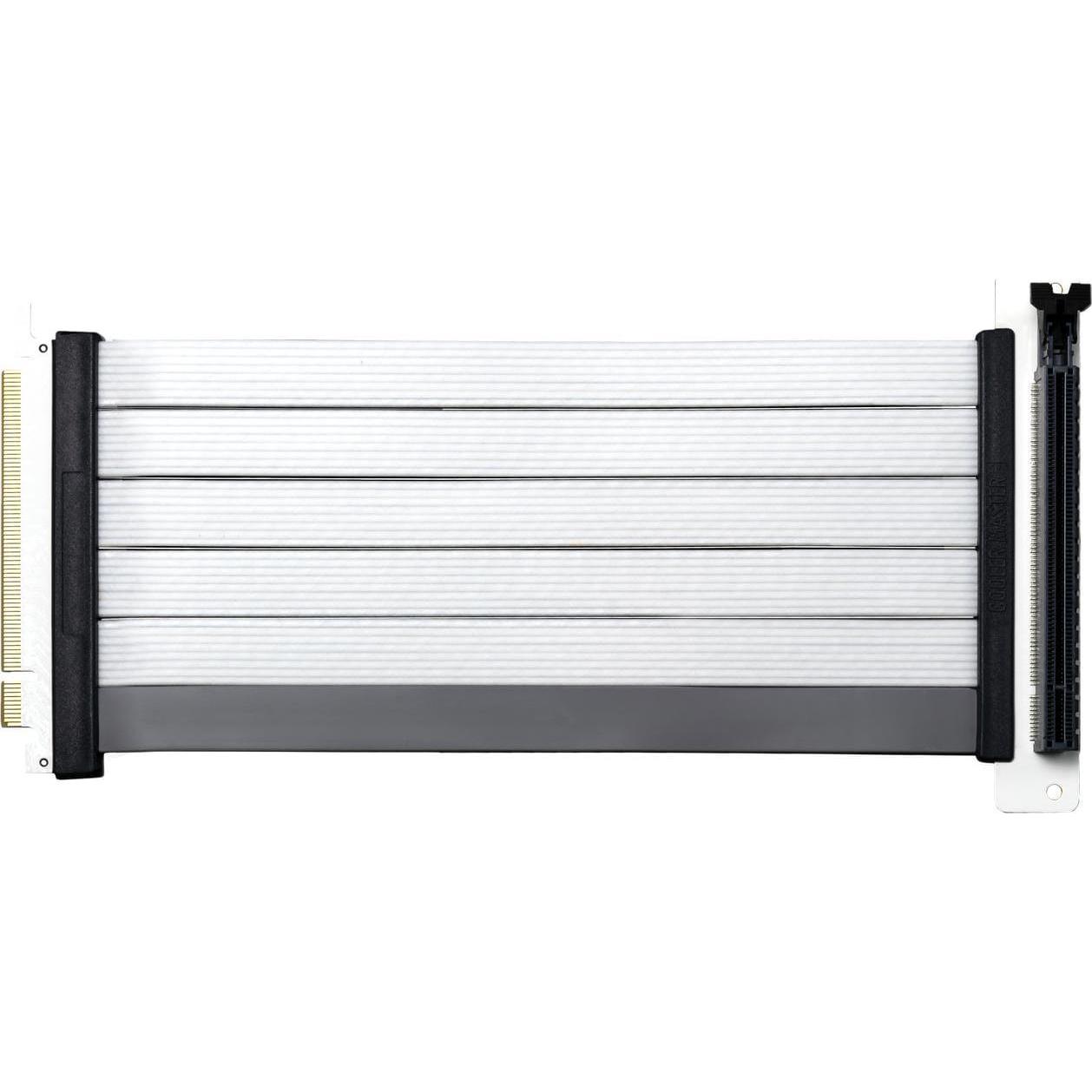 Thumbnail - Cooler Master PCI-E Riser Karte 4.0 x16 V2 200 mm Weiss, Mainboard Zubehör