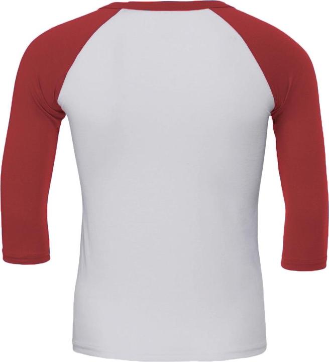 Produktbild Bella Canvas Canvas Baseball Tshirt 34Ärmel (L)