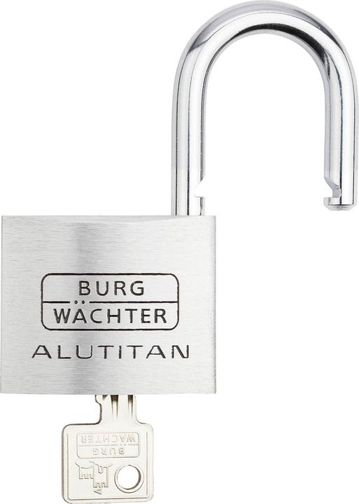 Produktbild Burg Wächter Vorhängeschlösser 770 Alutitan