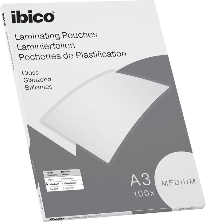 Ibico Laminierfolien (A3, 100 Stück, 100 µm)