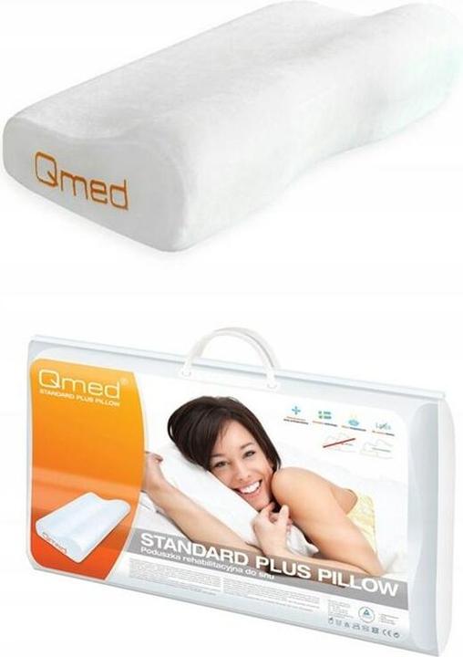 MDH STANDARD PLUS poduszka ortopedyczna do snu z wcięci (33 x 50 cm)