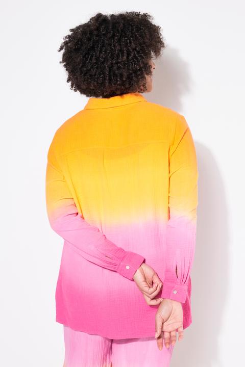 Produktbild Angel of Style Bluse, oversized, Musselin, Farbverlauf (52)