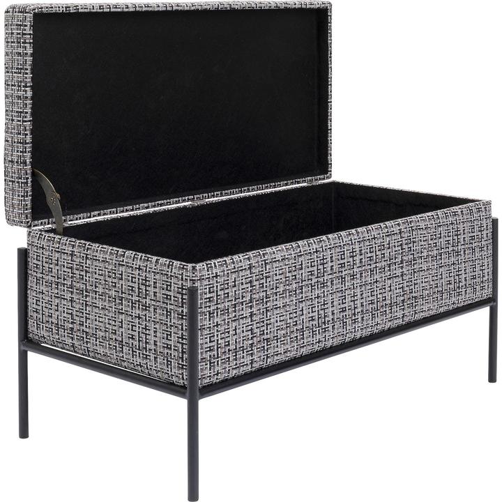 Produktbild Kare Design Bank Buttons Storage B&W Klein (80 cm)