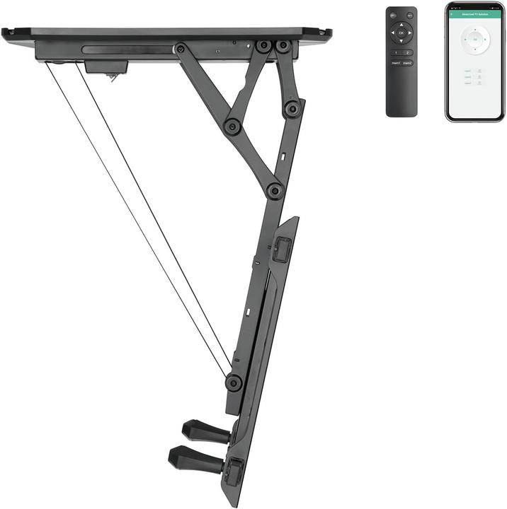 Actual product image Maclean UCHWYT DO TV ELEKTRYCZNY SUFITOWY 32 -70 35KG MC-880T (Ceiling, 35 kg, 32" - 70")