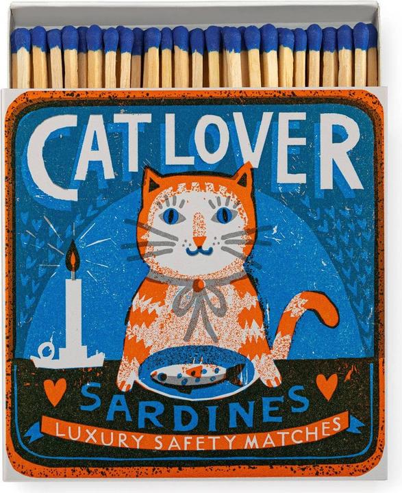 Archivist Zündhölzer XL Cat Lover Sardines