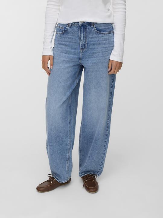 Actual product image Vero Moda VMETNA Hohe Taille Barrel Fit Jeans Straight-Fit (31)