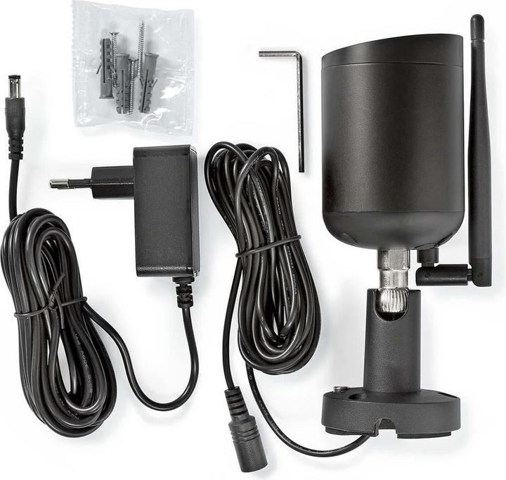 Immagine prodotto Nedis Telecamera IP intelligente WLAN WIFICO40CBK (1920 x 1080 Pixels)