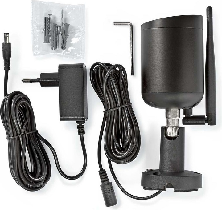 Actual product image Nedis WLAN Smart IP Camera WIFICO40CBK (1920 x 1080 Pixels)