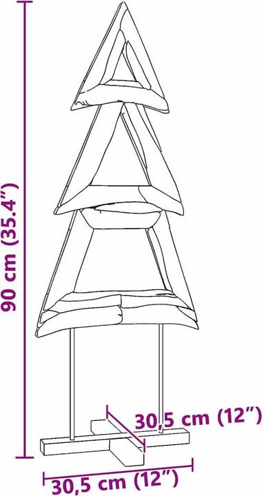 Produktbild vidaXL Weihnachtsbaum (90 cm)