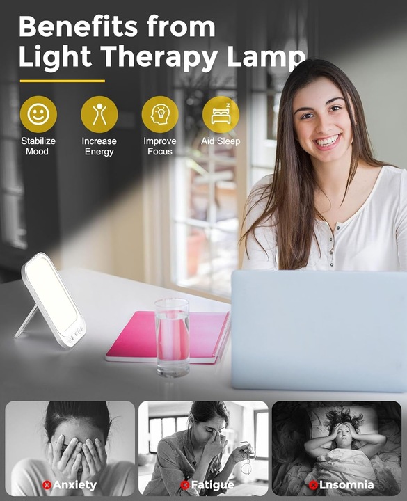 Actual product image Beedove TherapyOne (10000 lx)