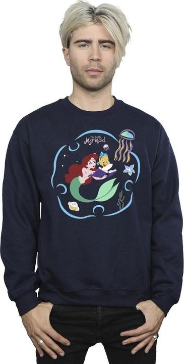 Produktbild Disney The Little Mermaid Reading A Book Sweatshirt (L)