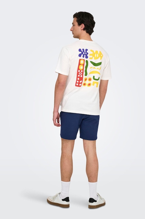 Actual product image Only & Sons Onskian Reg Seersucker Shorts (XL)