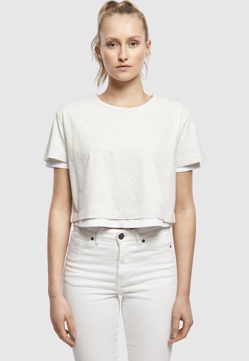 Produktbild Urban Classics Ladies Full Double Layered Tee (M)
