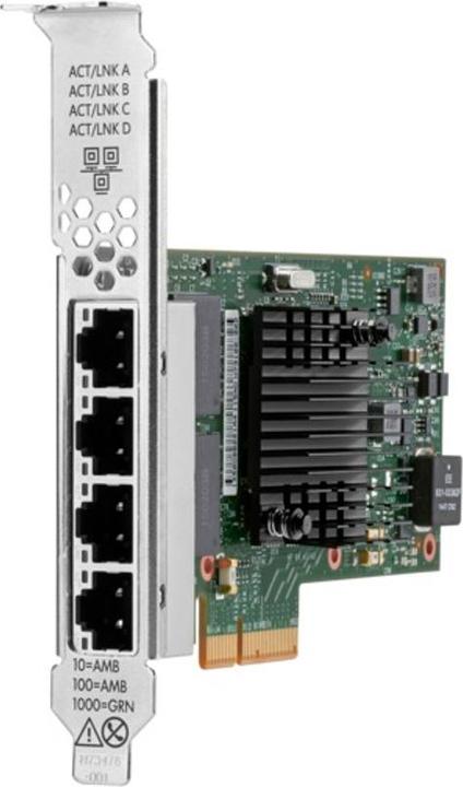 Actual product image HPE SPS-PCA Adpt NIC 4p 1GbE (Ethernet)