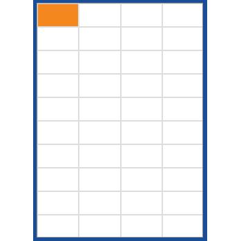 Thumbnail - TopStick, Etiketten, TOP STICK Universal-Etiketten, 52,5 x 29,7 mm, 100 Blatt