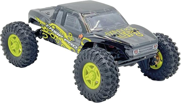 Absima Hobby Plus CR18P EVO PRO JUICED Gelb Brushless 1:18 RC Modellauto Elektro Truggy