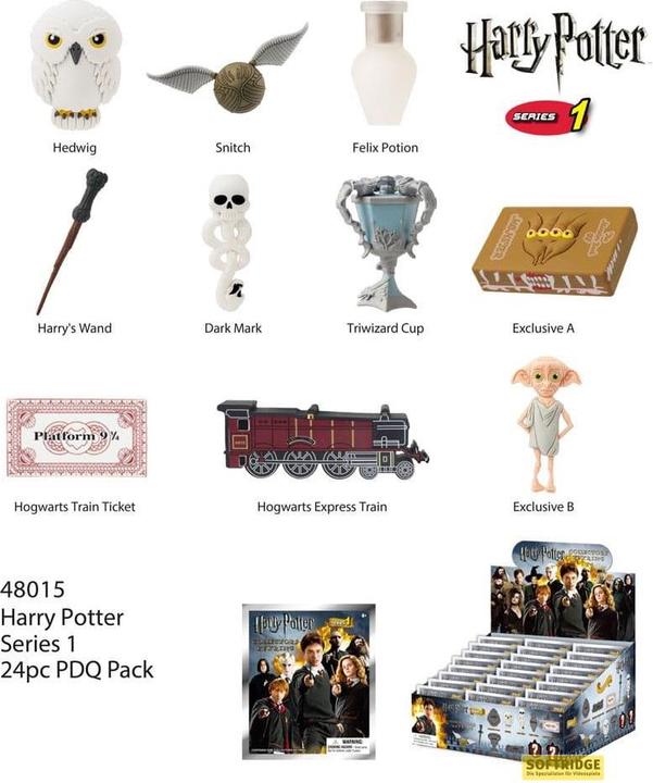Produktbild Monogram Int. Harry Potter série 1 présentoir porte-clés sac à dos (24)