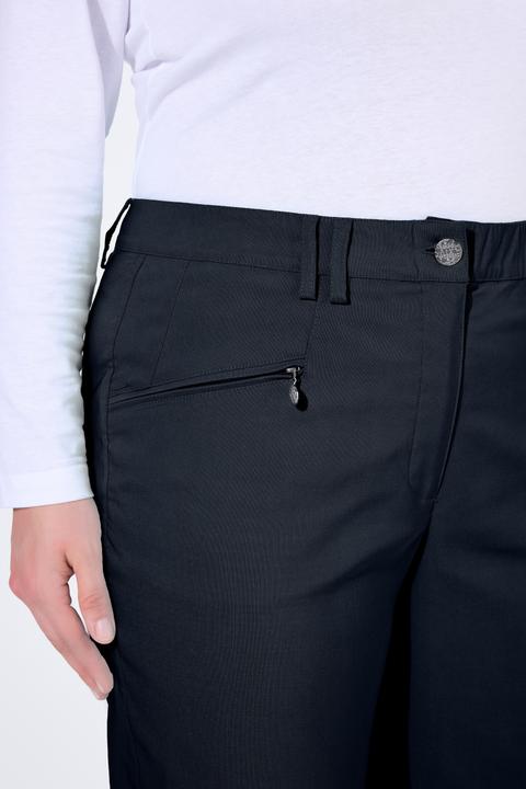 Produktbild Ulla Popken Thermo-Stretchhose Mony, konisches Bein, Zipptaschen (46)