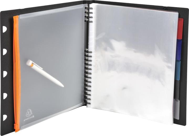 Produktbild Exacompta Sichtbücher Exaview Exactive PP Taschen schwarz (A4, 1x)