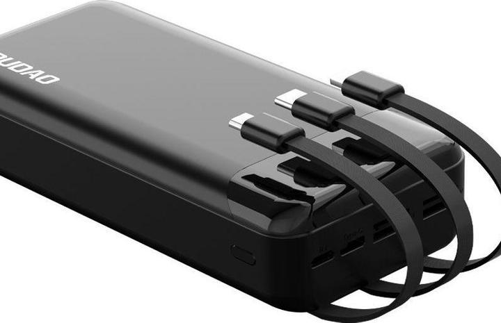 Image du produit Dudao Capacité Charger avec 3 câbles intégrés (20000 mAh, 10 W, 74 Wh)