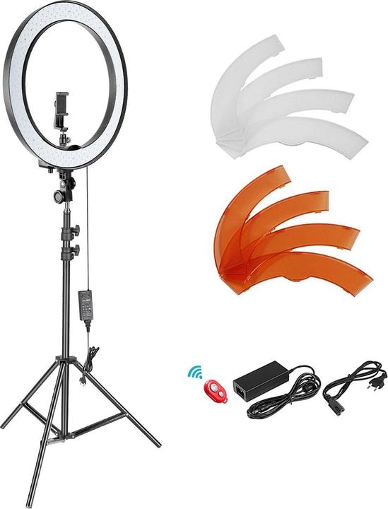 Immagine prodotto Neewer Set di luci (Anello di luce, Videocamera)