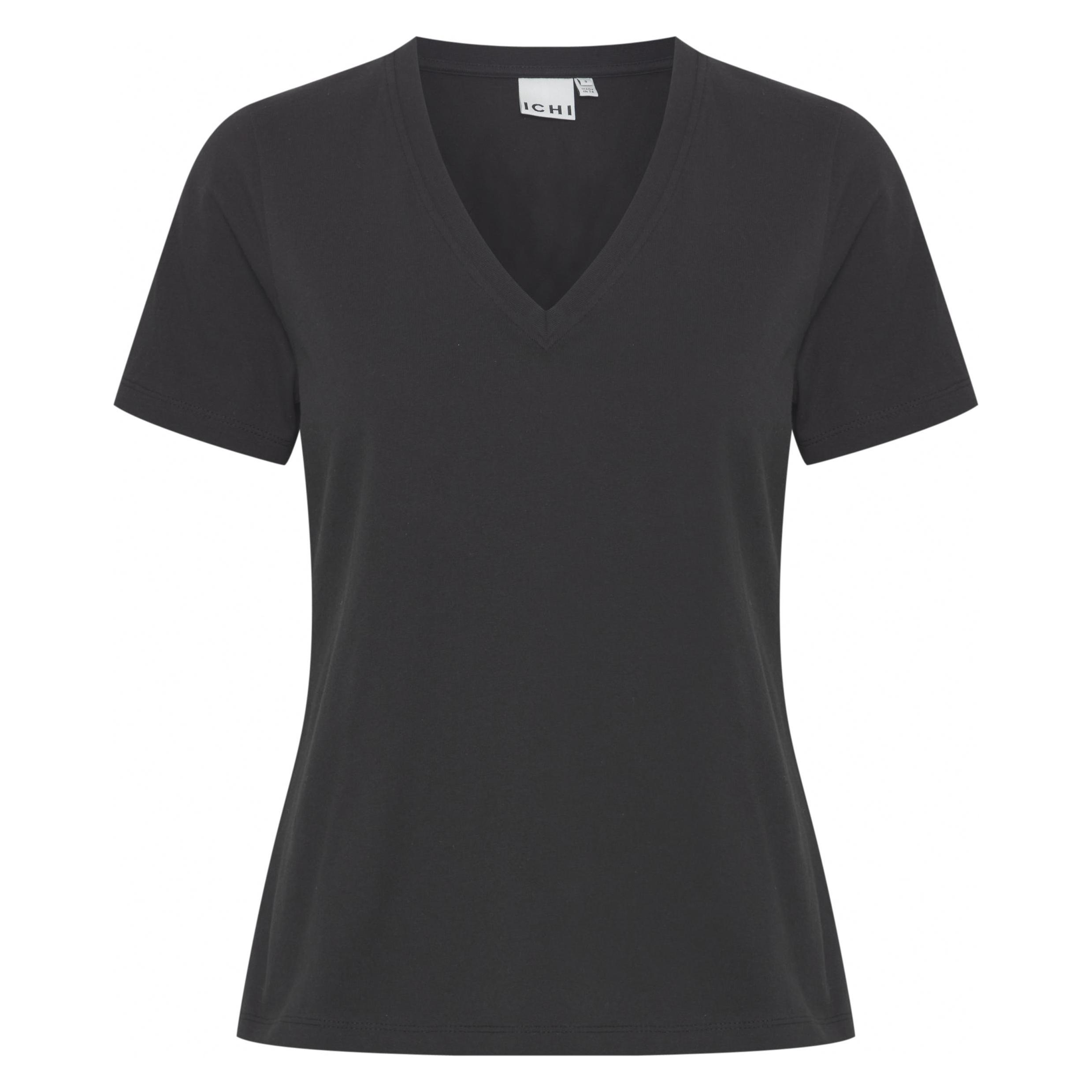 Ichi, Damen, Shirts, Ihpalmer, Schwarz, (Xs)