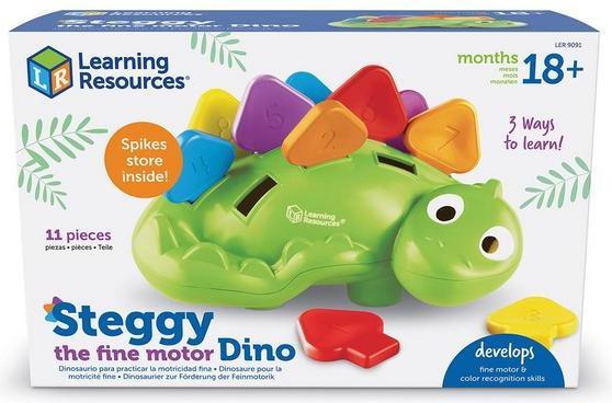 Actual product image Learning Resources Steggy The Fine Motor Dino