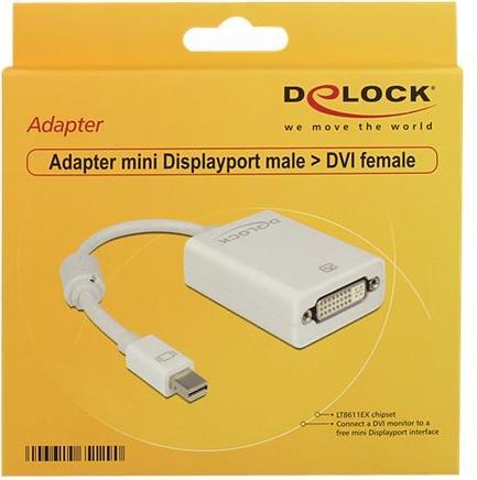 Produktbild Delock Monitoradapter Mini-Displayport zu DVI (DVI, 18 cm)